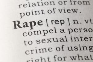 Dictionary definition of the word rape