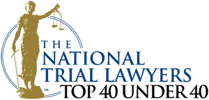 The National Trial Lawyers Top 40 Under 40 Badge